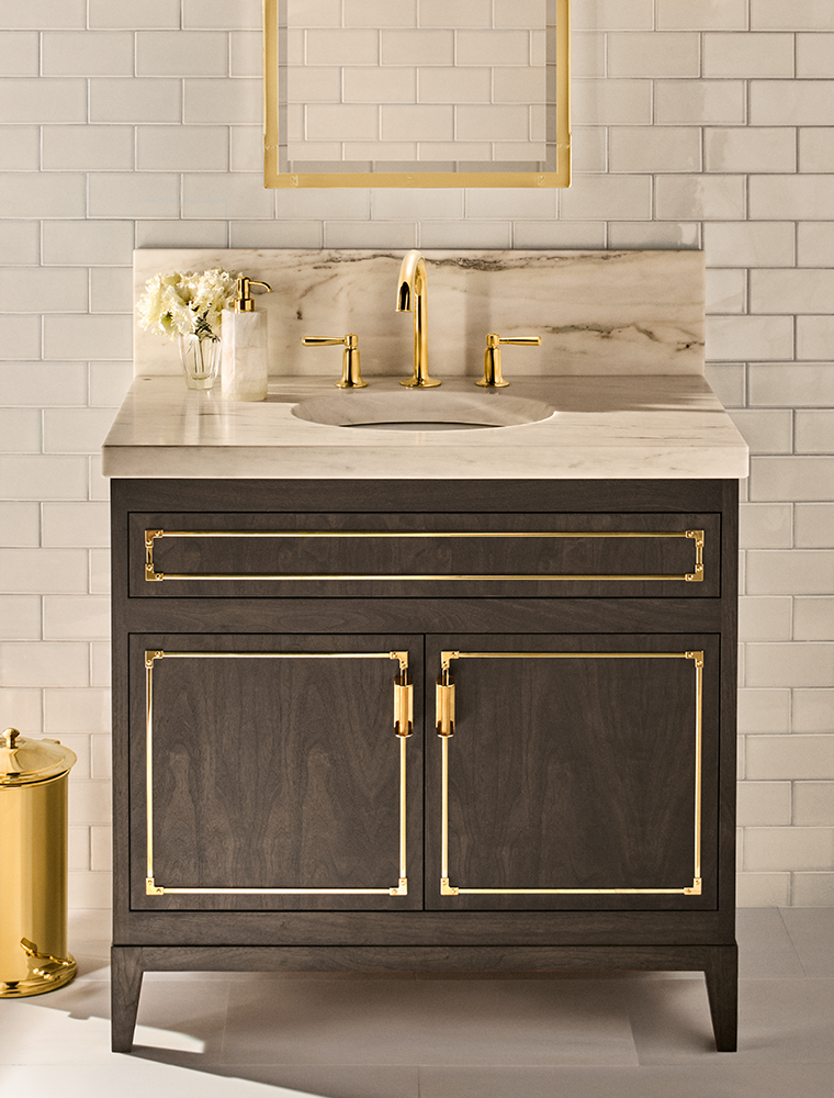 Vanities featuringThe Waterworks Cut