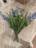 Faux Blue Delphinium