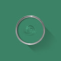 Verdigris Green